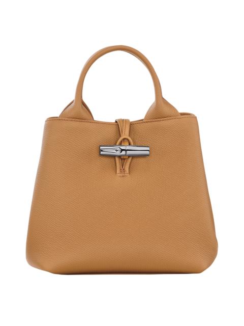 Longchamp Le Roseau S Handbag Walnut - Leather