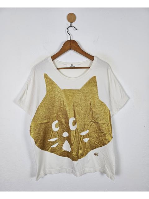 Other Designers Issey Miyake Ne-Net Gold shirt