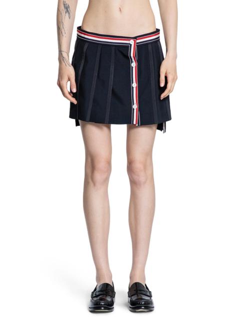 Thom Browne School-Uniform-Plain-Weave-Mini-Skirt