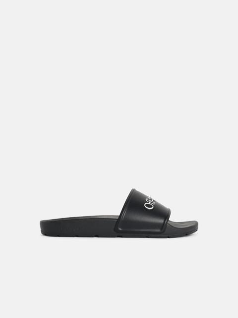 Off-White 'BOOKISH' BLACK 'TPU' SLIPPERS