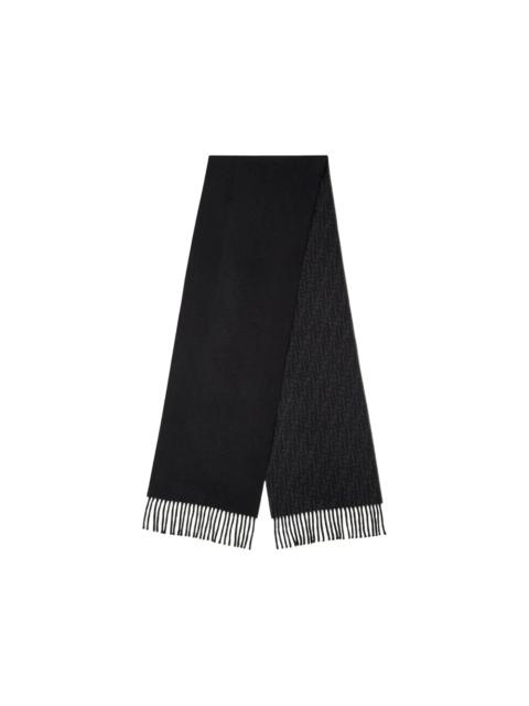 FENDI Fendi Black Scarves Men