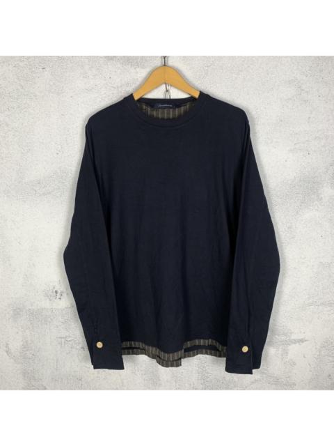 UNDERCOVER John Undercover Longsleeve Layered Shirt