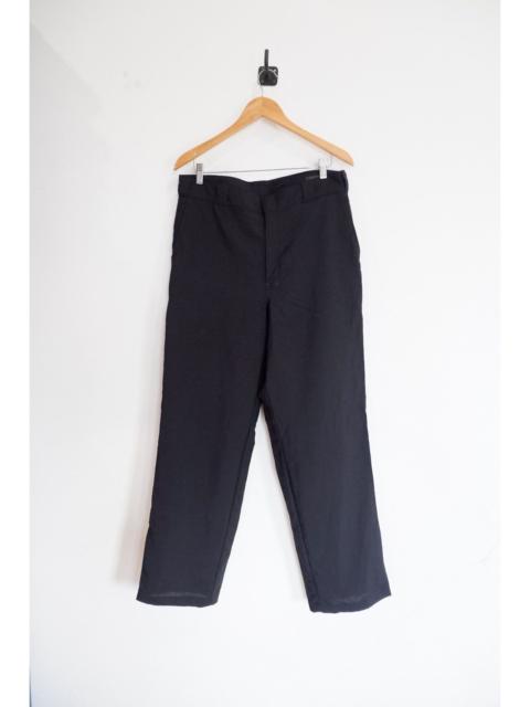 Prada 2022- Prada by Raf Simons Triangle Patch Wool Pants