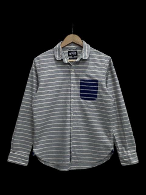 Kapital GRAIL🔥OG Beams Plus 🇯🇵 Edition Striped B/D Shirt