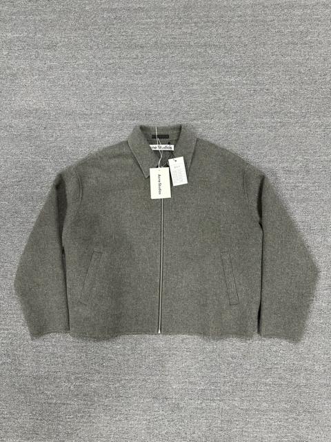 Acne Studios Acne Studios - Wool zipper jacket - Grey Melange