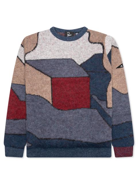 by Parra YOUR STREET KNITTED PULLOVER - BLUE