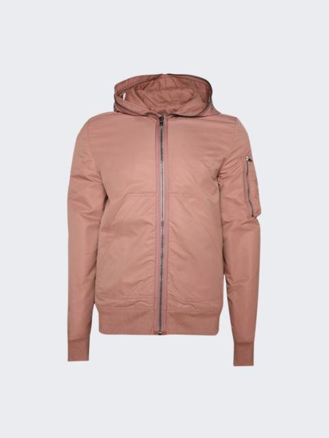 Rick Owens DRKSHDW Gimp Flight Bomber Dark Pink