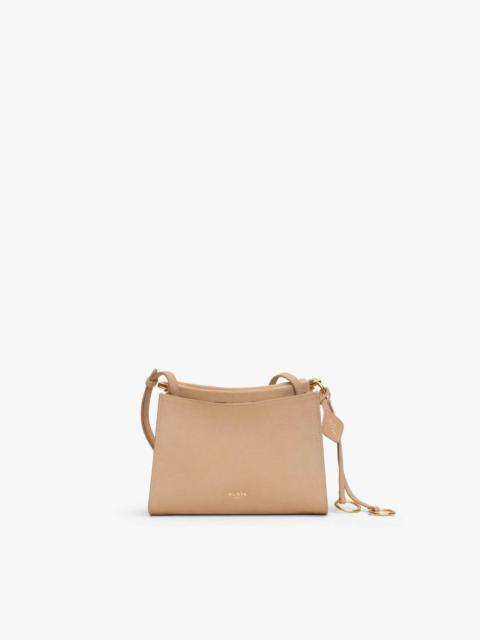 Alaïa LE CLICK SMALL SQUARE BAG IN NUBUCK