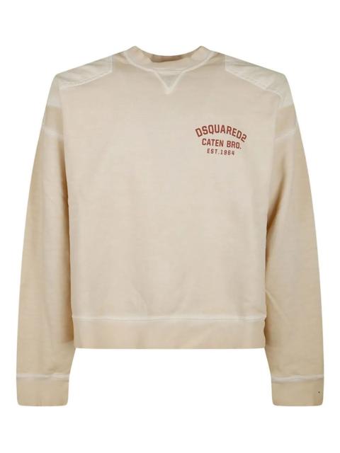 DSQUARED2 `Cypro` Loose Crew-Neck Sweatshirt