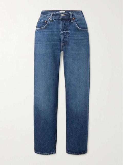 Dahlia cropped low-rise boyfriend jeans Mid denim