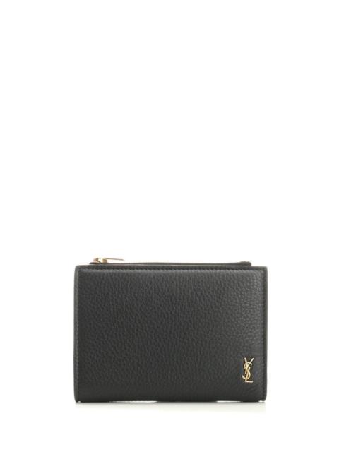 SAINT LAURENT Saint Laurent Men "Tiny Cassandre" Bi-Fold Wallet