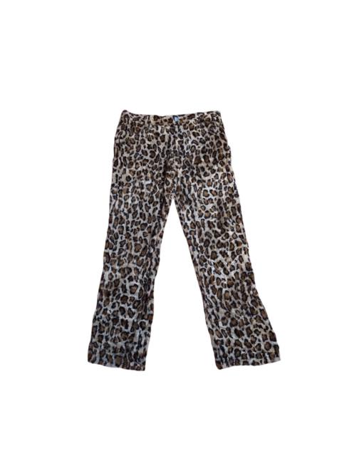 Other Designers VINTAGE SUPER LOVERS LGB IF SIX WAS NINE LEOPARD PANTS