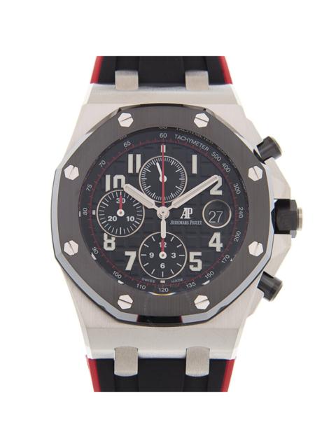 Audemars Piguet Pre-owned Audemars Piguet Royal Oak Offshore Chronograph Black Dial Men's Watch 26470SO.OO.A002CA.01
