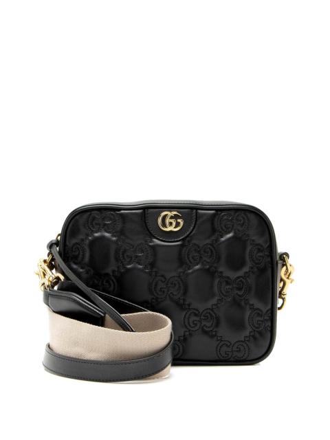 GUCCI Gucci Jumbo GG Matelassé Leather Small Shoulder Bag (Authentic Pre-Loved)