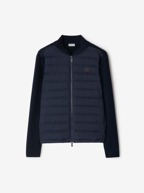 Burberry Quilted Nylon and Wool Jacket