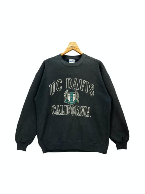 Other Designers Vintage - UNIVERSITY DAVIS CALIFORNIA BIG LOGO SWEATSHIRTS #8336-004