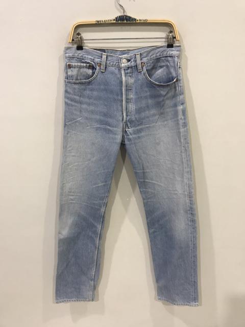 Other Designers Vintage Levis 501 Light Wash Denim
