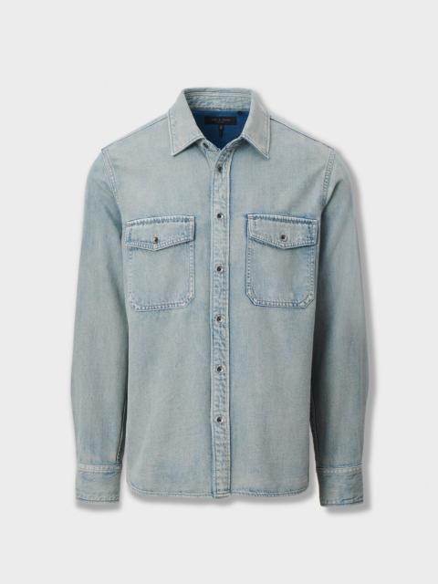 rag & bone Infuse Denim CPO Overshirt
Ultra Featherweight in Infuse Saltaire
