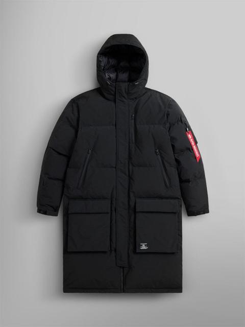 ALPHA INDUSTRIES LONG PUFFER PARKA
