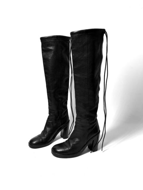 Ann Demeulemeester Ann Demeulemeester 02FW runway high-top lace-up boots