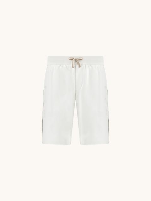 Paul & Shark X‑SOFT BERMUDA SWEATSHORTS IN ACTIVE FLEECE COTTON