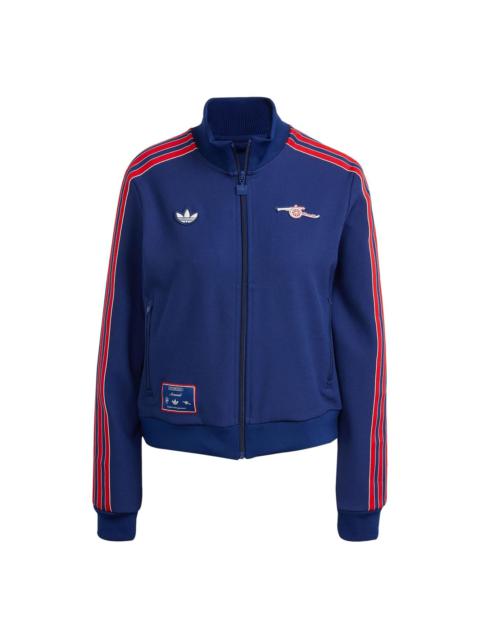 logo-embroidered jacket