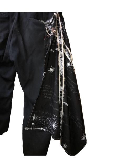 Other Designers Japanese Brand - h.Naoto Spider Web Print Seditionaries Accesories Bandana
