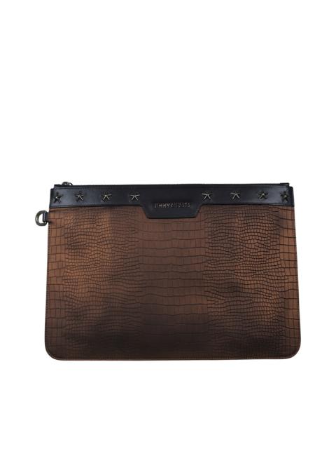 JIMMY CHOO Derek clutch bag