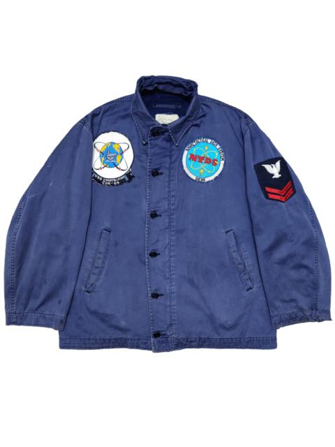 Other Designers Vintage 60's Alpha Industries Deck Jacket distressed