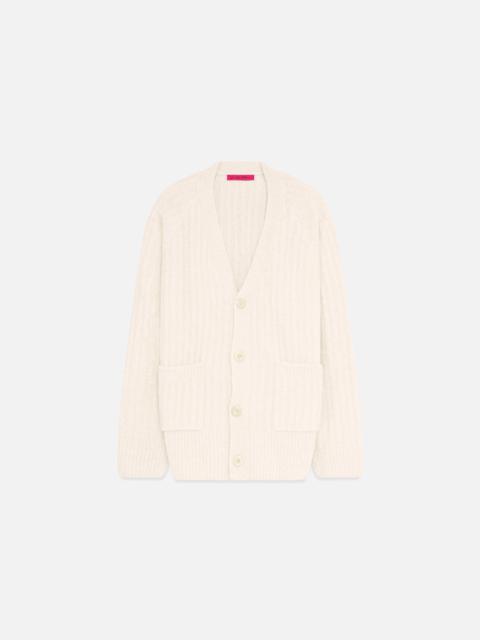 The Elder Statesman COZY RIB RELAXED CARDIGAN