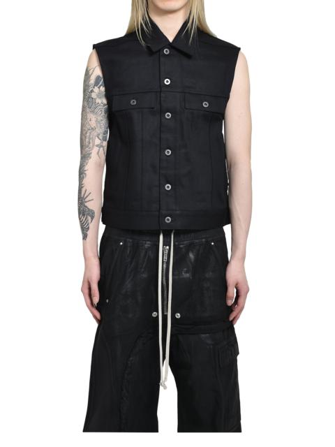 Rick Owens DRKSHDW SL TRUCKER JKT / BLK