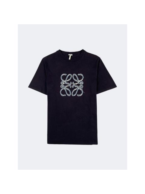 Loewe Embroidered Anagram T-Shirt