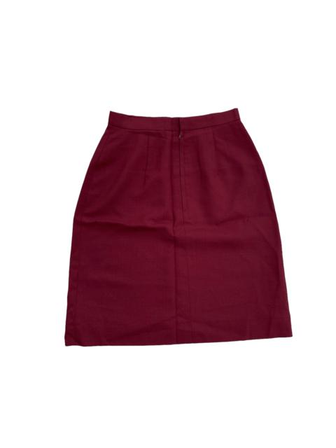 ISSEY MIYAKE Tsumori Chisato Casual Maroon Skirt