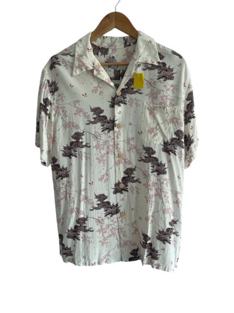 Other Designers Other - Vintage oniwasato Rayon Hawaiian Shirt