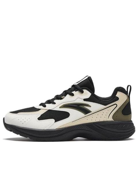 ANTA (WMNS) ANTA Running Series Sneakers 'White Black Olive' 922345595-2