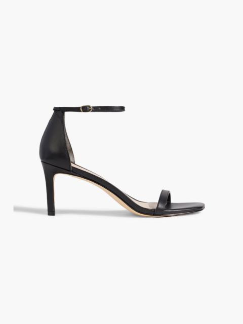 Stuart Weitzman Amelina 75 leather sandals