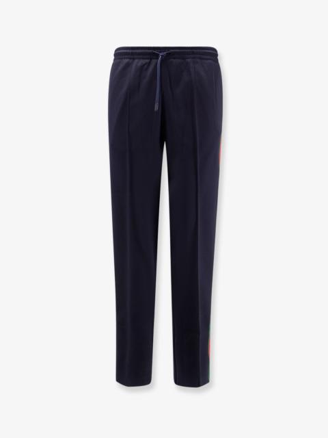 GUCCI Gucci Jersey Trouser With Lateral Web Detail