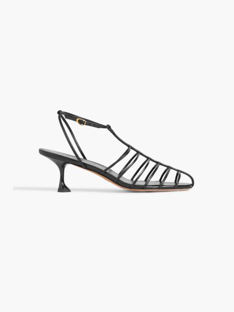 Proenza Schouler Tee Cage leather sandals