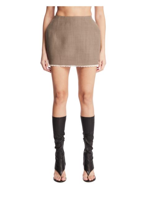MAGDA BUTRYM Beige Hourglass Skirt