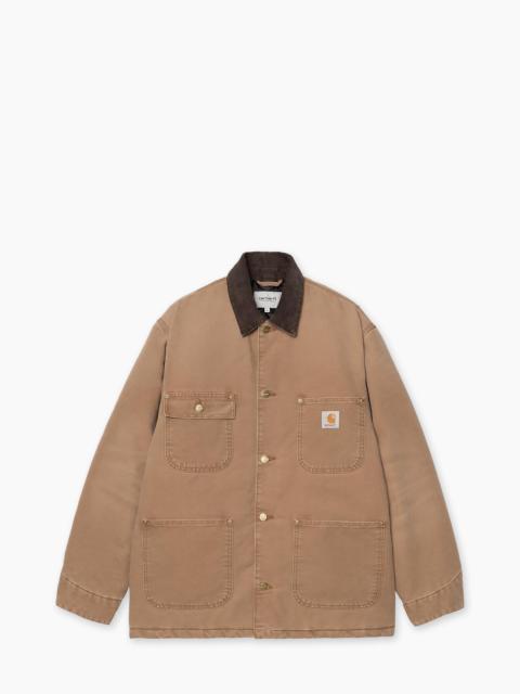 Carhartt CARHARTT WIP OG CHORE COAT DEARBORN CANVAS STONE WASH HAMILTON BROWN/TOBACCO