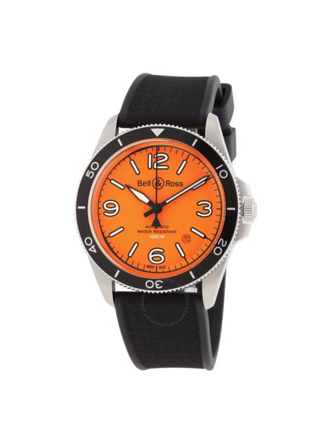 Other Designers Bell and Ross BR V2-92 Automatic Orange Dial Men's Watch BR V2-92 OSTSRB
