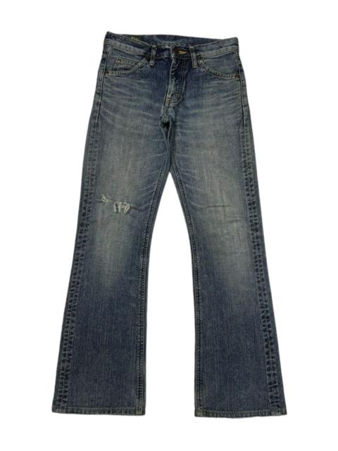 Other Designers Vintage 90s Lee Riders Flared Jeans Distress Bootcut Denim