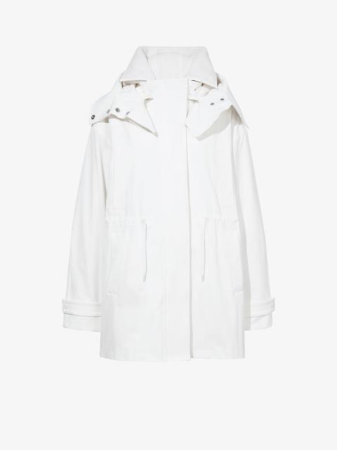 Proenza Schouler Wilder Coat in Stretch Nylon with Fleece Lining