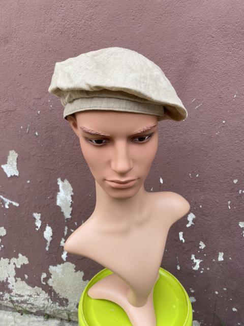 Other Designers Kato - Grandma Mama Daughter Linen Blend Beret Hat