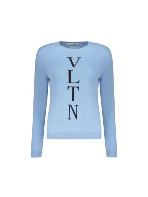Valentino Valentino Womens Light Blue Wool Sweater
