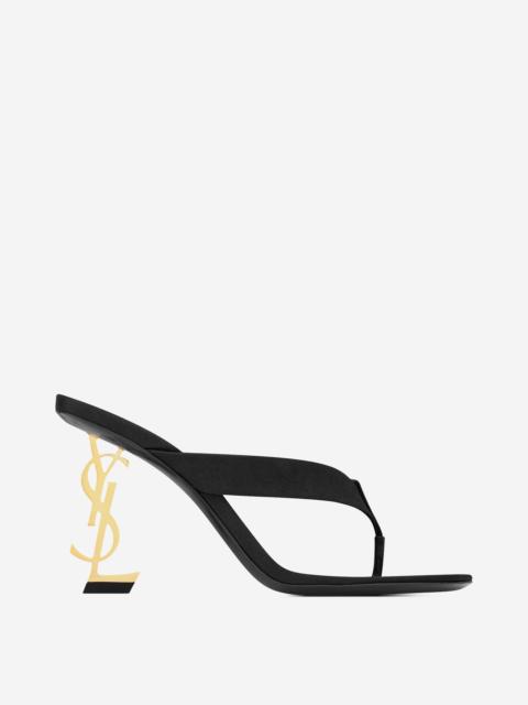 SAINT LAURENT OPYUM MULES SANDALS