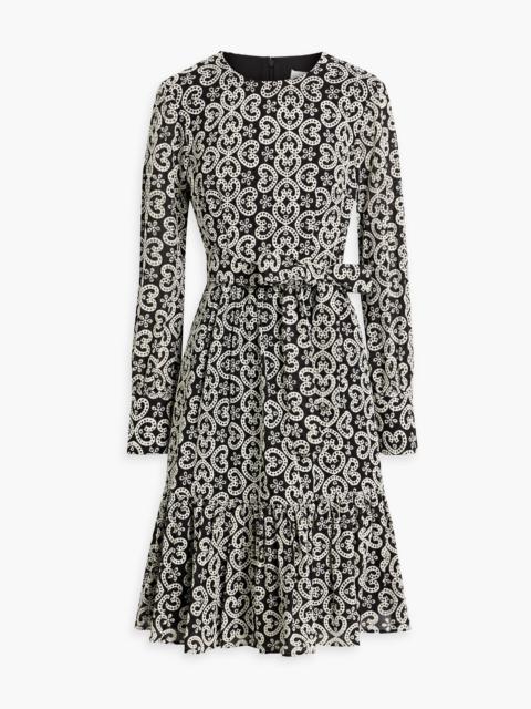 Other Designers Broderie anglaise cotton midi dress