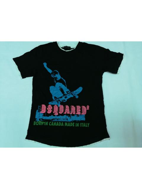 DSQUARED2 Dsquared2 Born in Canada Made in Italy Tee Skateboard