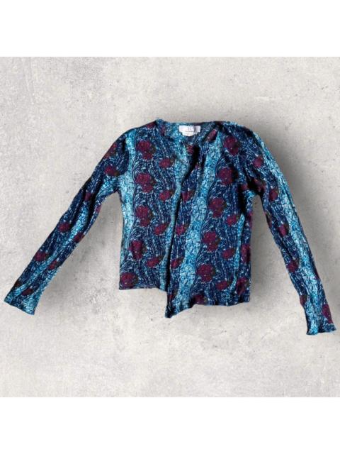 Yohji Yamamoto Y’s Cut And Sew Blue Paisley L/S