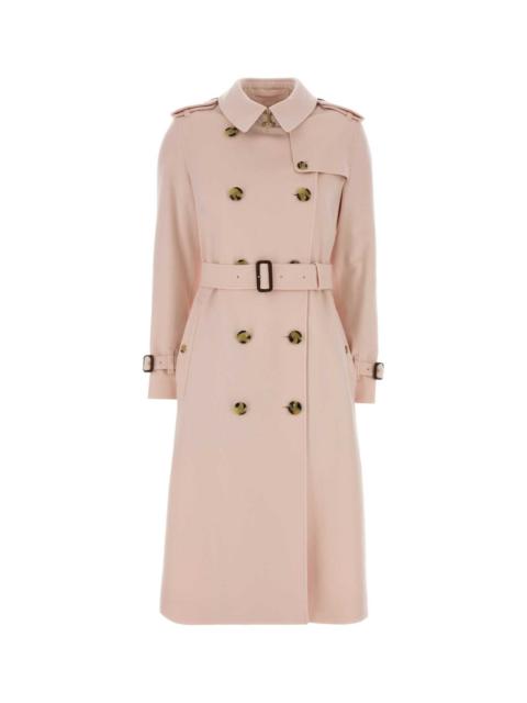Burberry Burberry Women Pastel Pink Cashmere Coat